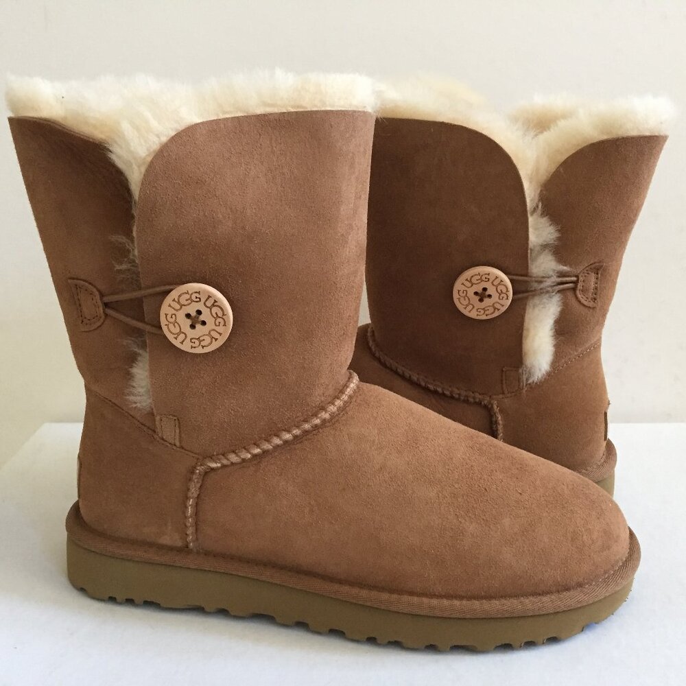 UGG Bailey Button II CHESTNUT water resistant boots